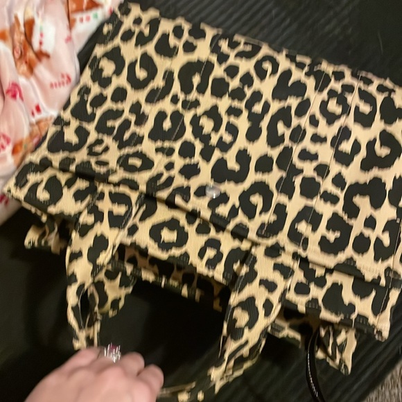 Coach leopard tote bag with strap - Picture 2 of 4
